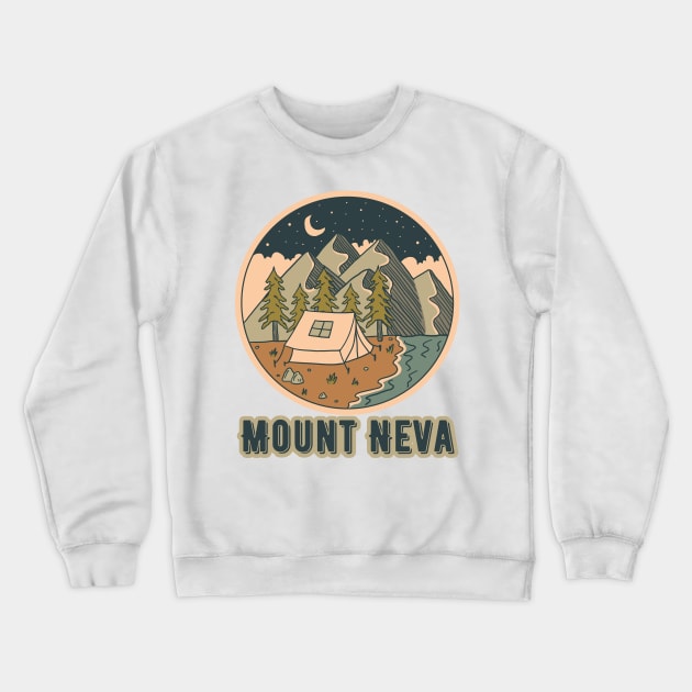 Mount Neva Crewneck Sweatshirt by Canada Cities